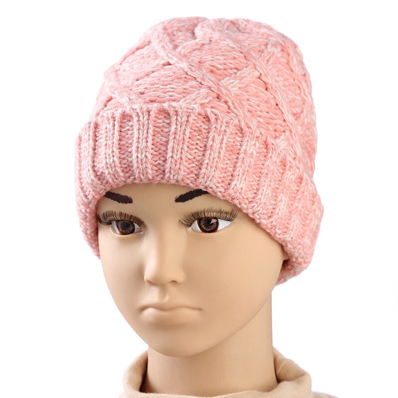 Bufandas calientes de invierno para bebés y sombreros para niños, además de terciopelo Think Knitting Hat gorros con bufanda para niñas gorras para niños sombreros para niños bufanda Cap
