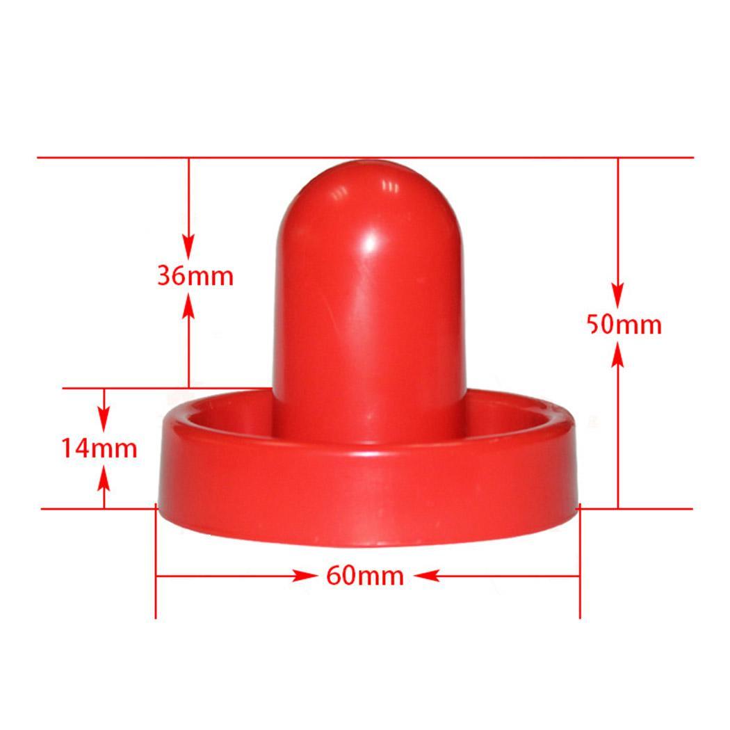 Air Hockey Table Puck Mallet Puck Goalkeepers Equipment 60mm Accessories Red for Game Tables 51mm 60mm