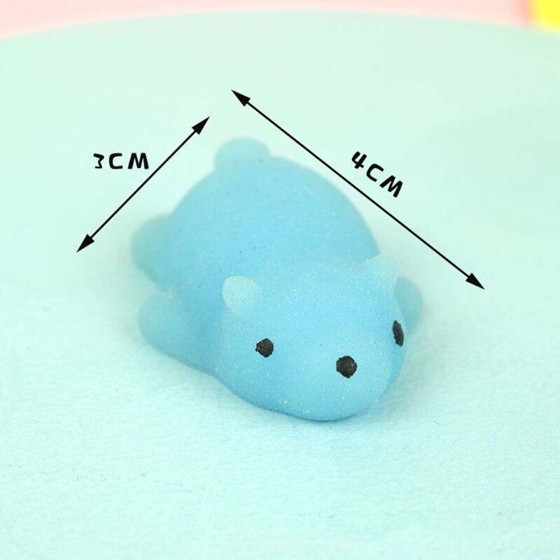JJRC 12Pcs antistress spremere Squishi giocattolo ingannevoli divertente Mini simpatici animali giocattoli Squishy stile casuale per adulti bambini bambini