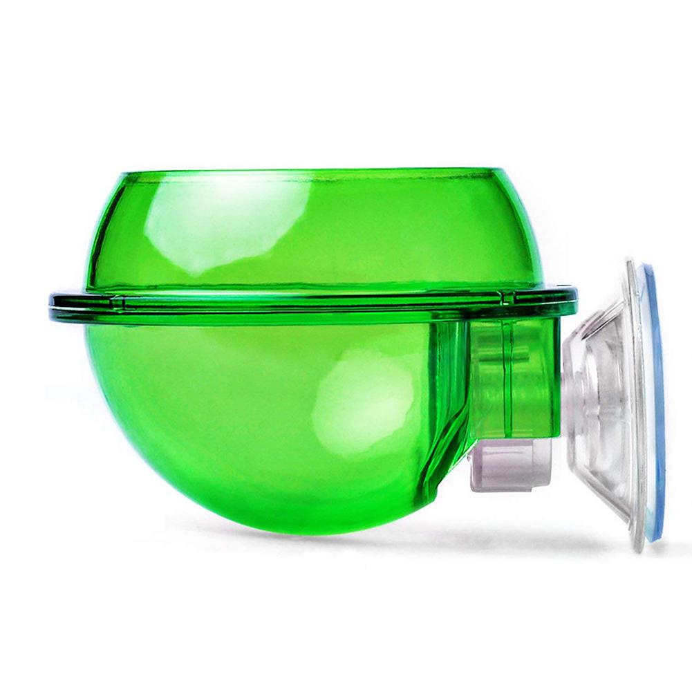 Zielony anty-ucieczka miska na karmę robak żywy pojemnik na paszę dla kameleona jaszczurki dla zwierząt domowych