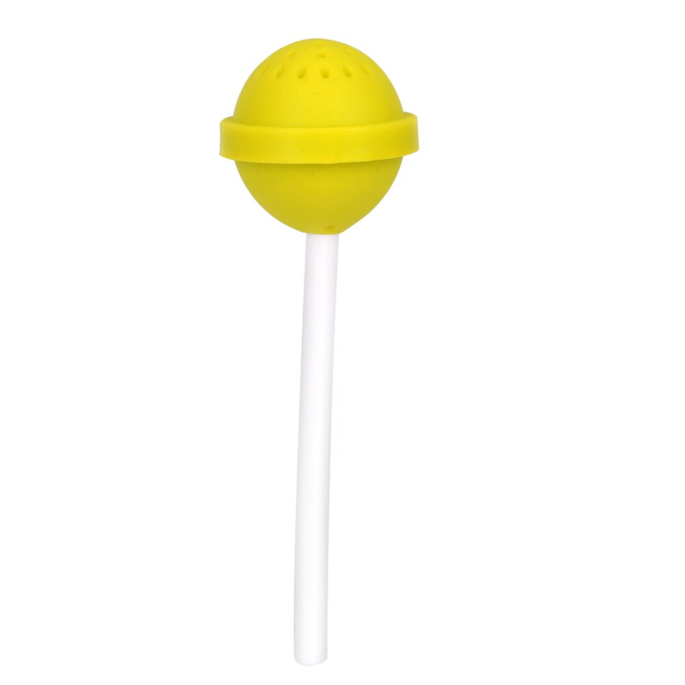 Teware klubba form tetillbehör tesil tom tepåse filter silikon te infuser köksredskap: Grön