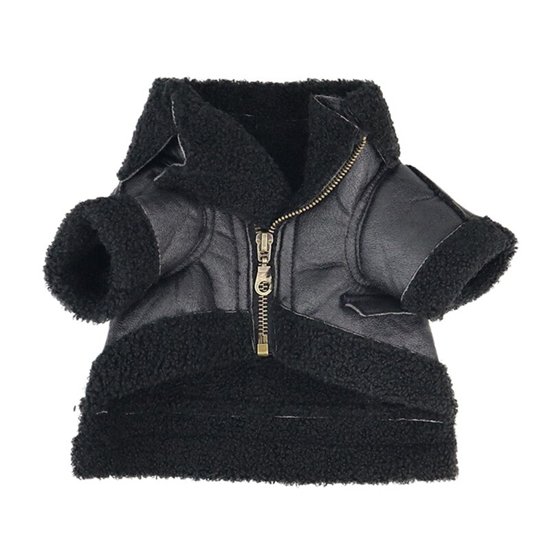 Vêtements pour animaux de compagnie en cuir | En cuir rétro, pour chiens, manteau, vêtements Cool comme un garçon Cool pour petits chiens, Teddy français: B / S