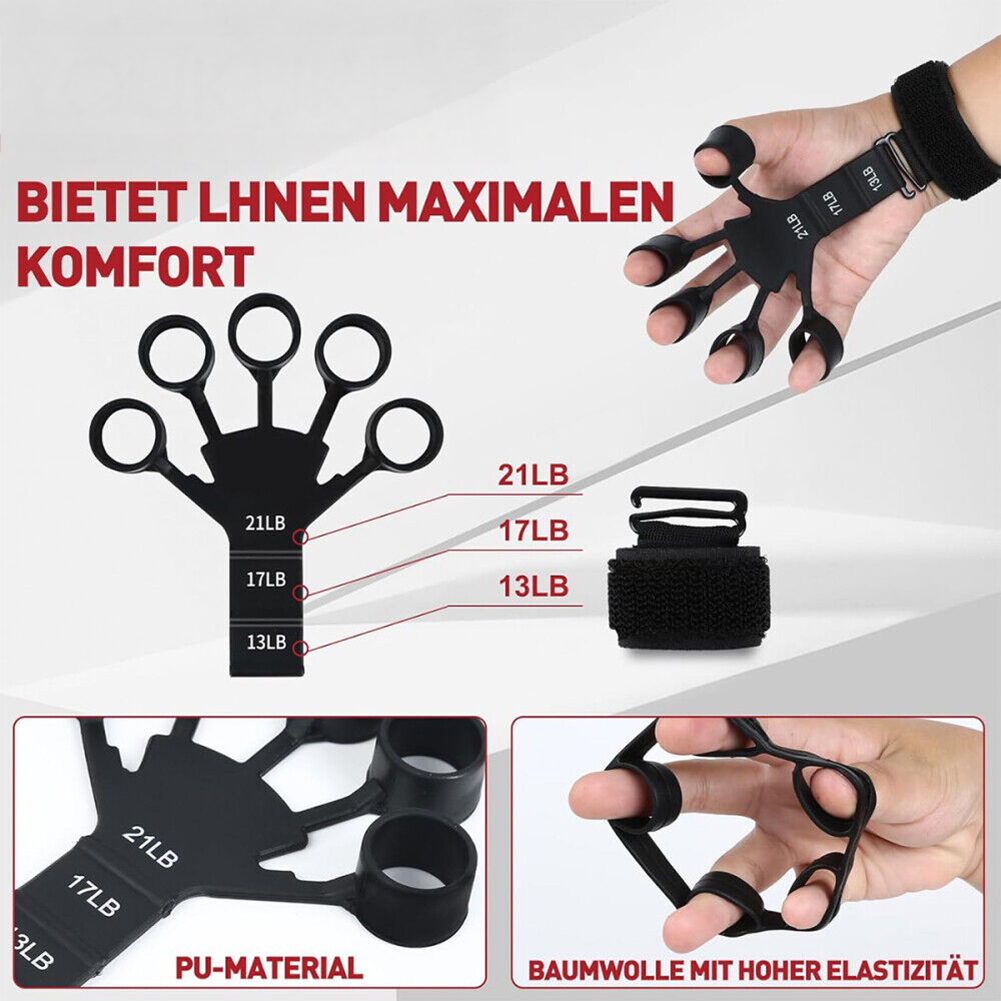 6 STKS/SET 5-60 kg Verstelbare Handgreep Versterker Handgreep Trainer Met Teller Pols Onderarm En Hand Exerciser voor Spier Bui