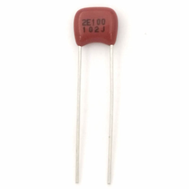 MCIGICM 1000 pcs 1000pF 1nF 100V CBB Polypropylene film capacitor pitch 5mm 102 1nF 100V