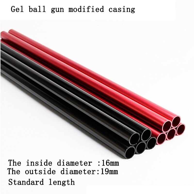 AK Uncle Gel Ball Blasting Jinming 9 Gen8/9 Metal PipeCustomized size JINMING M4 Gearbox Aluminum Tube Gel Ball Toy Gun Fitting