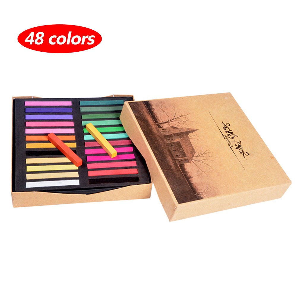 12/24/36/48 Kleuren Pak Pastel Gekleurde Krijt Tekening Kleuren Art Supplies Voor Aan Beloning kinderen: 48color