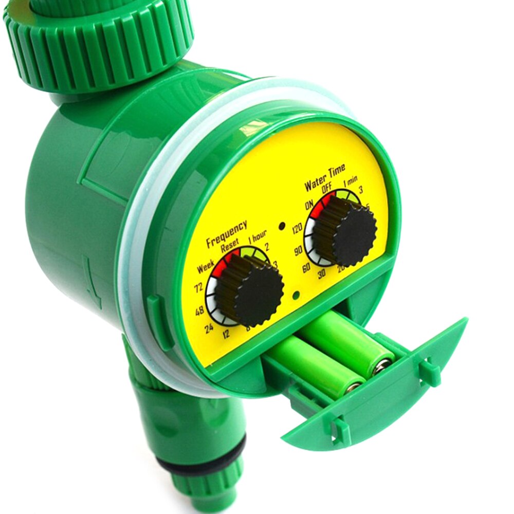 Automatic Electronic Multi-function Analogue Two Dial Timer Plastic Water Timer Valve Garden Watering Faucet Irrigation Timer