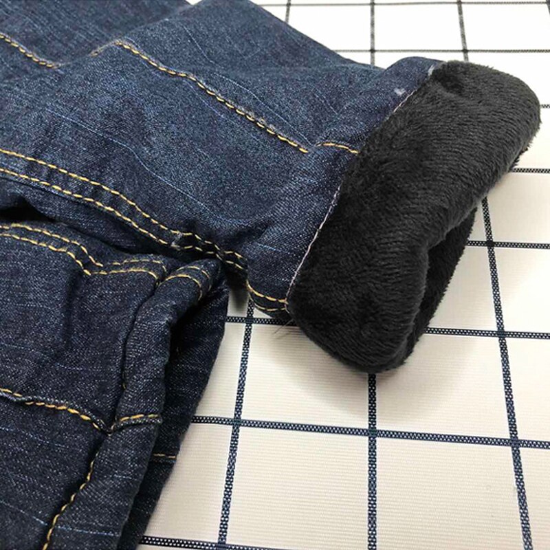 IENENS Inverno Sottile Dei Jeans Dei Ragazzi Dei Pantaloni Caldi Causali Pantaloni Per Bambini Denim Dei Pantaloni Dei Bambini Abbigliamento 5-10Y Giovane Ragazzo Puls Velevt Jeans