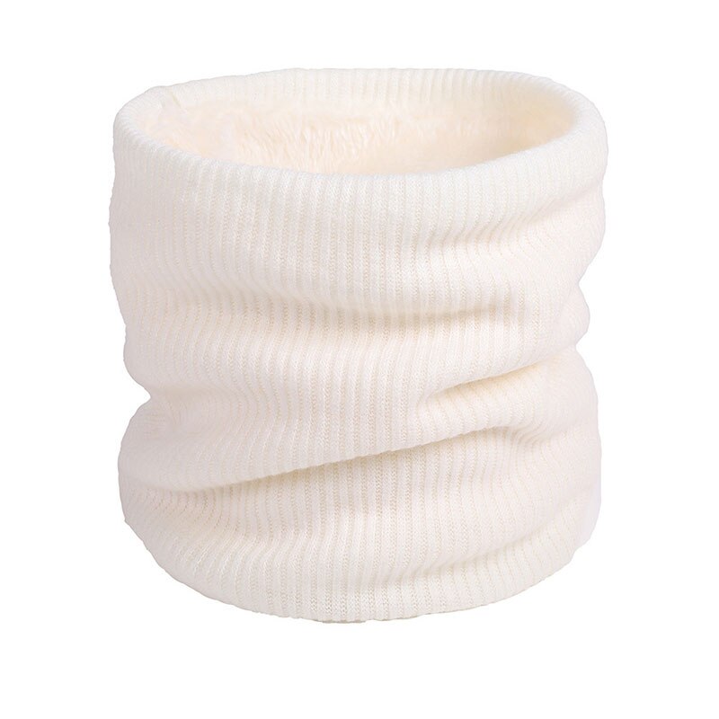 Winter Sjaal Voor Vrouwen Knit Warm Neck Ringen Dame Kinderen Meisje Gezichtsmasker mannen \'s Halsdoek Pluche kraag Scarvess: W