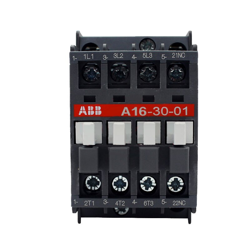 ABB AC contactor A9-30-01 A12-30-01 A16-30-01 220V380V110V24V9A12A16AMain contact3NOAuxiliary contact1NO or 1NC