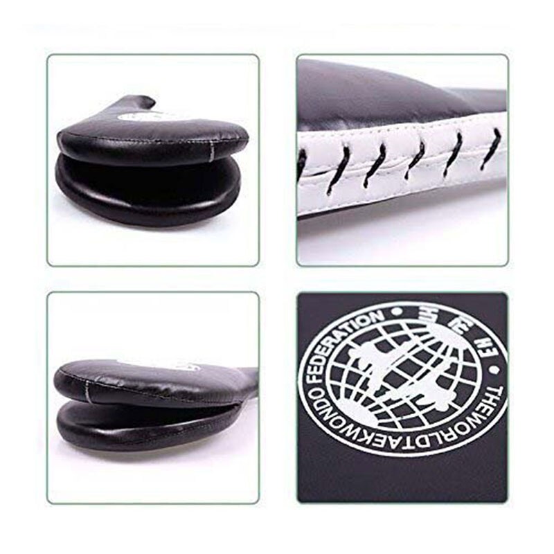 Taekwondo Training Pad Target PU Double Kick Karate Kickboxing Training Pad -grade Taekwondo Foot Target