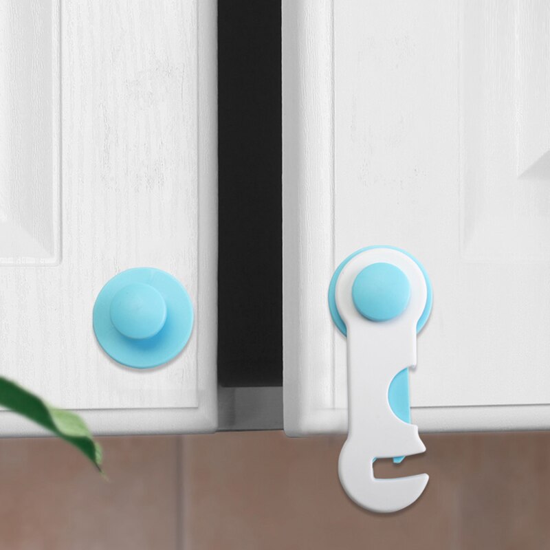 Kind Veiligheid Kabinet Lock Baby Proof Beveiliging Protector Lade Deur Kast Lock Plastic Bescherming Kids Veiligheid Deurslot