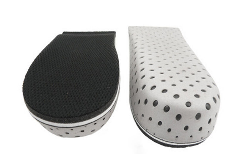 1 paar 2-4cm Schuh Einlegesohlen Atmungs Halbe Einlegesohle ErhöHenne Hacke Einfügung Sport Schuhe Pads Kissen unisex Höer erhöHenne Einlegesohlen