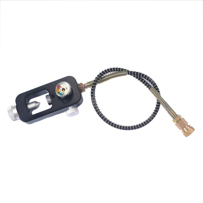 30mpa high-pressure inflator, inflatable valve, flower basket head, fast charge conversion,8mm diving gas cylinder flushing tub