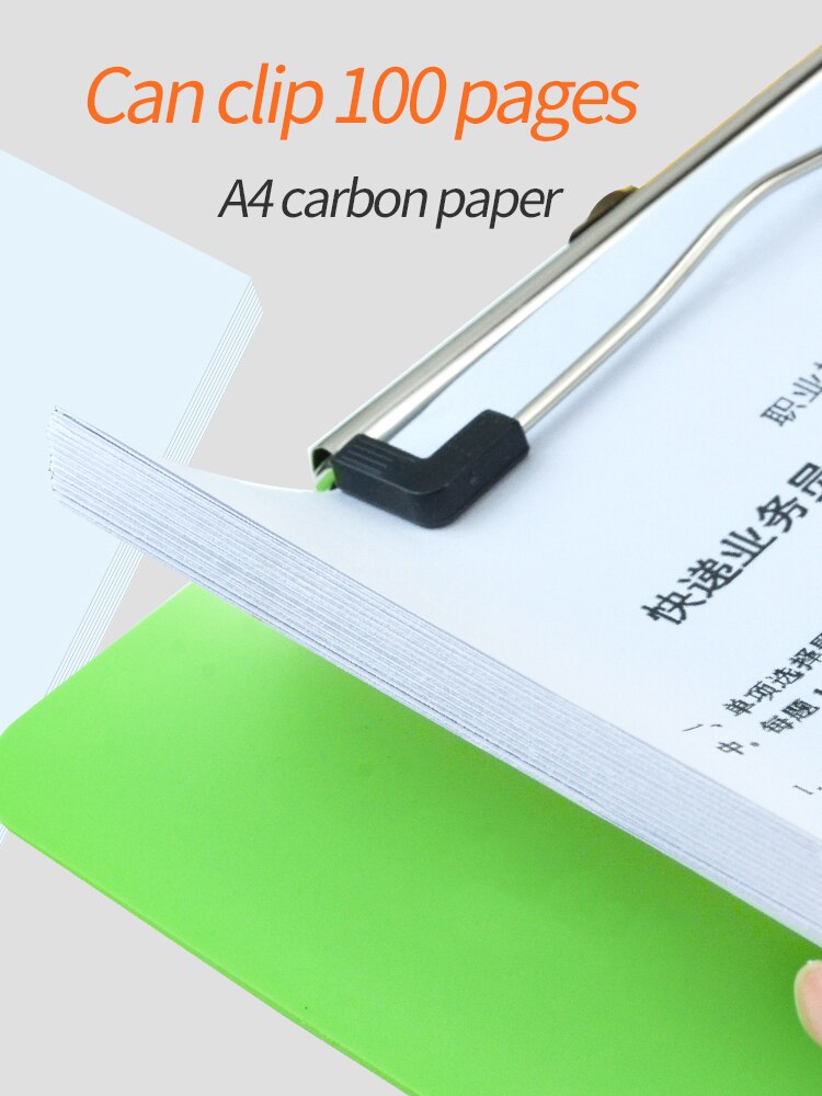 Clip file folder plastic writing board for documents multifunctional drawing tablet a4 paper writing pad office student supplies