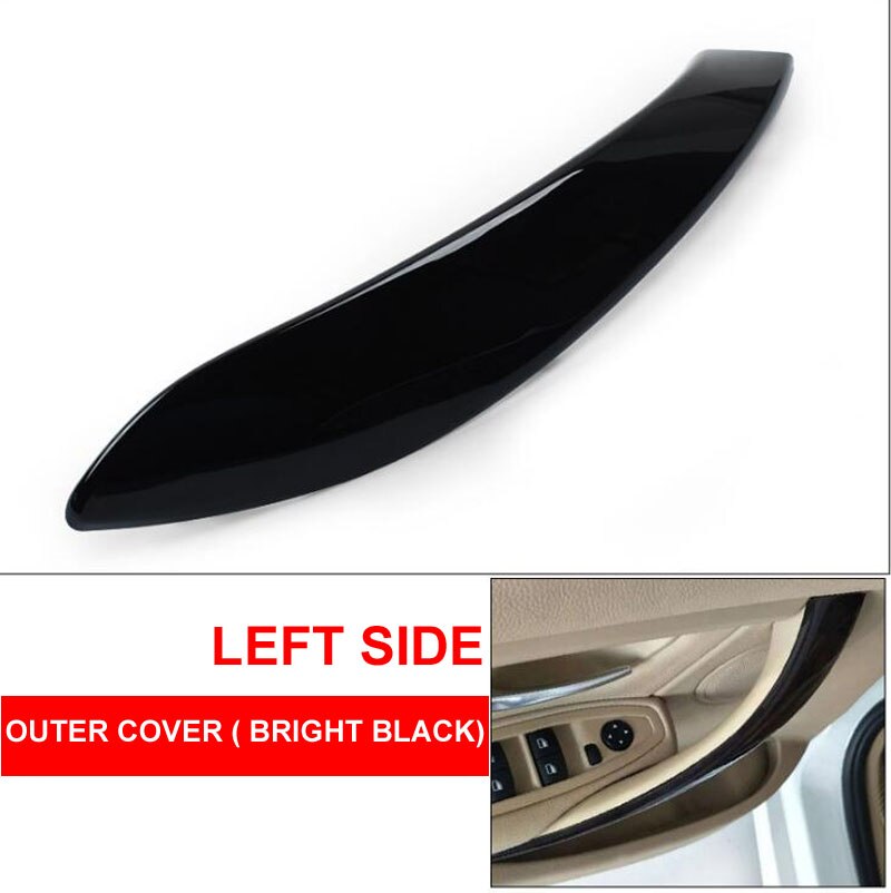 Orzech LHD RHD wnętrza samochodu wewnętrzna strona drzwi uchwyt robić holowania zewnętrzna pokrywa ochronna płyta mahoń dla BMW F30 F80 F31 F32 F33 F35 F82 M3