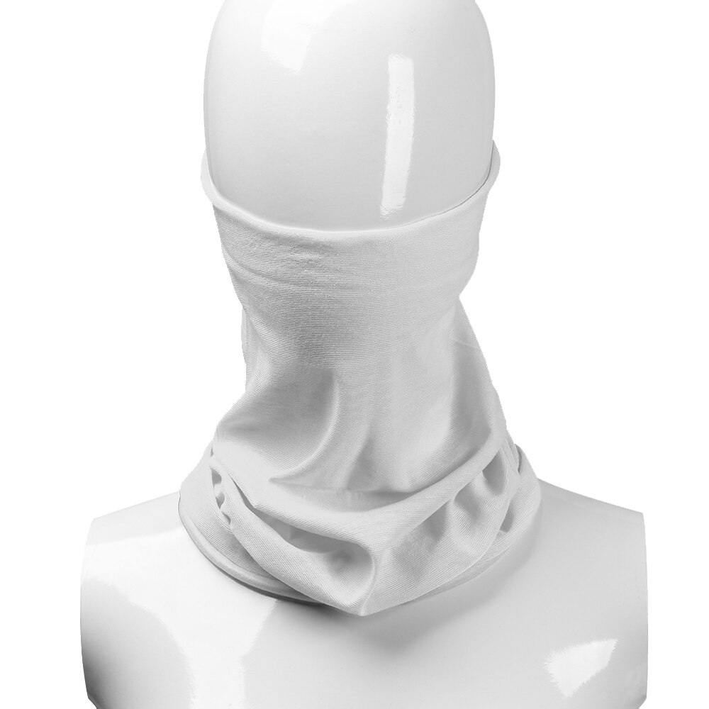 Unisex 3in1 Winter Polar Fleece Neck Warmer Snood Scarf Hat Women Men Thermal Ski Wear Snowboard Warmer Face Mask Beanie Hats: Type2-White