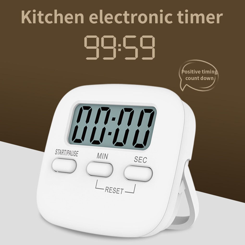 LCD Digital Screen Kitchen Timer Magnetic Cooking Countdown Alarm Sleep Stopwatch Temporizador Clock Kitchen Digital Time