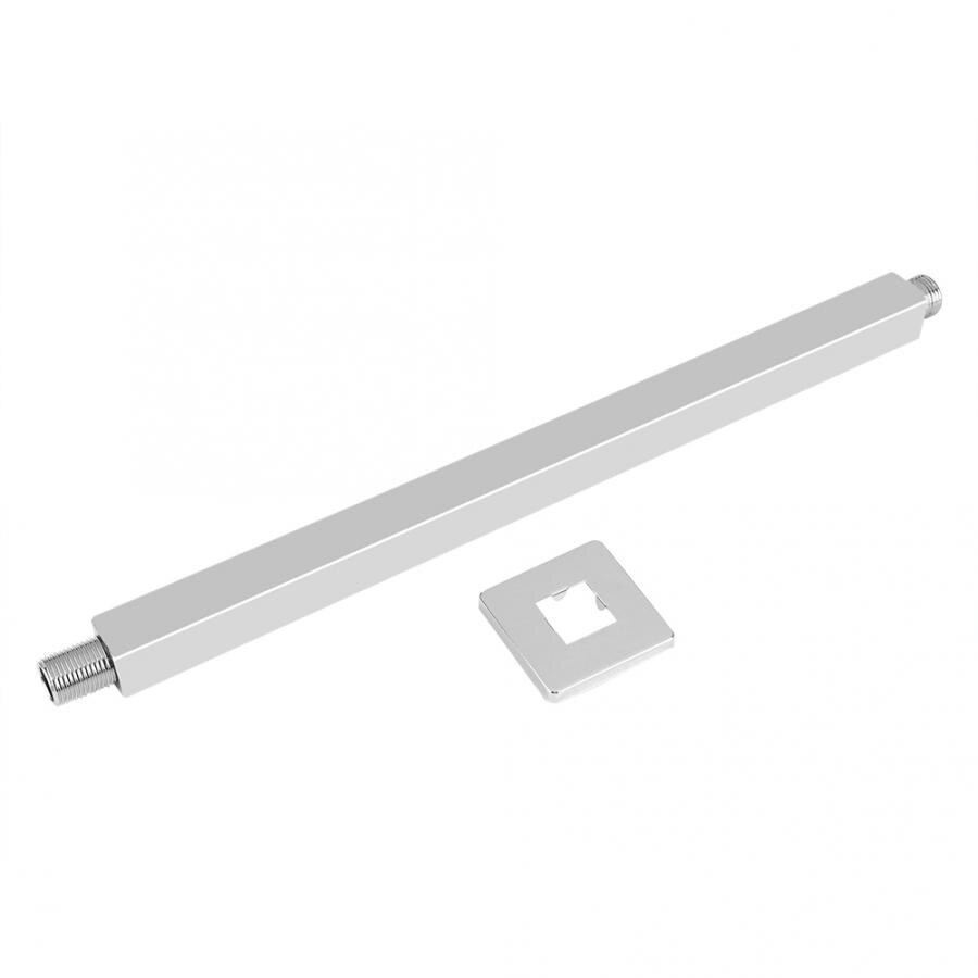 Stainless Steel Wall Mounted Shower Extension Arm Stretching Rain Showering Head