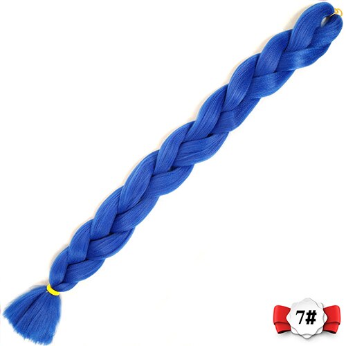 20 farve syntetiske flette hår extensions 82 tommer 165g/ pakke lange jumbo fletninger hæklet hår bulk houyan: #2