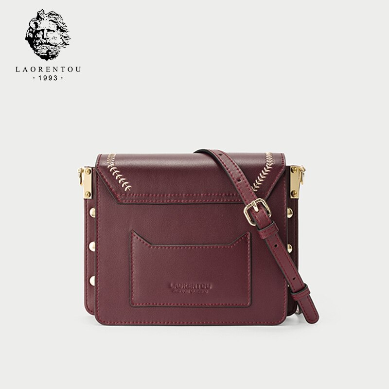 OLDSTERHEAD Women Leather Messenger Bag Shoulder Cross Body Female Vintage Handbags Trending Mother's Day