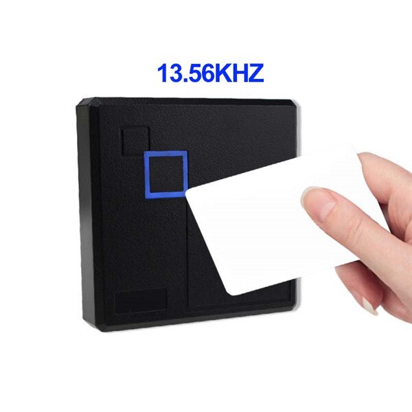 Long Range RFID NFC Card Reader 13.56MHZ/125KHZ Proximity Card Access Control Reader Wiegand26 Output with keyboard: IC