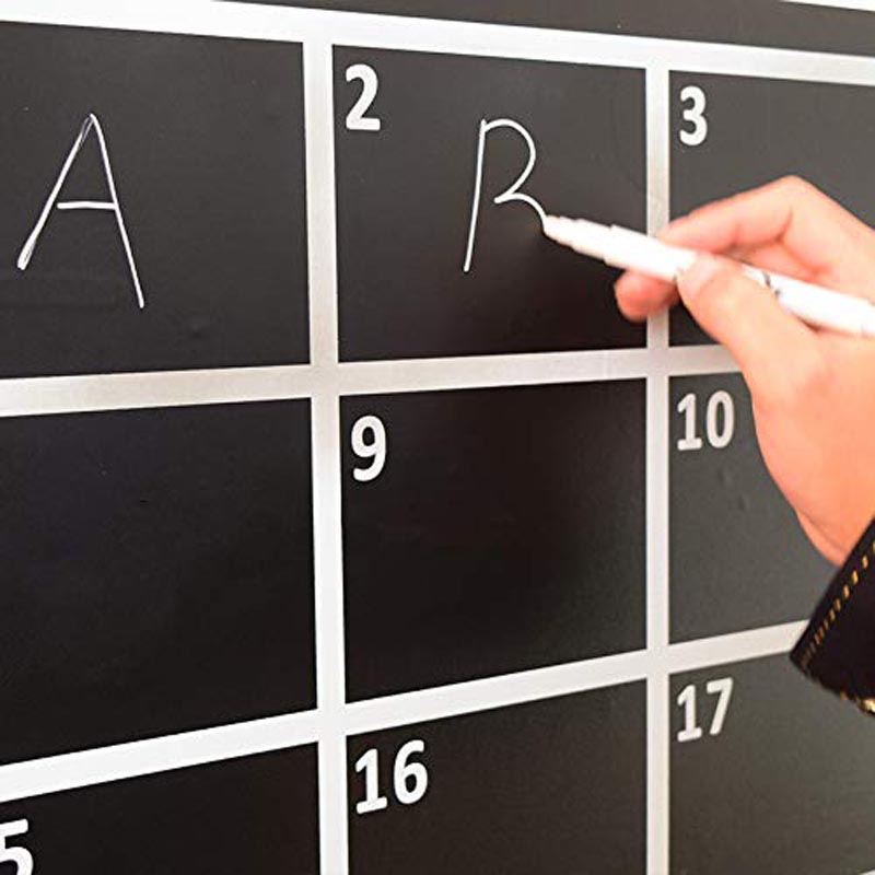 1 Pcs White Liquid Chalk Pen Marker Glass Windows Chalkboard Blackboard Liquid Ink Pen Used on Chalkboard Window White Pen