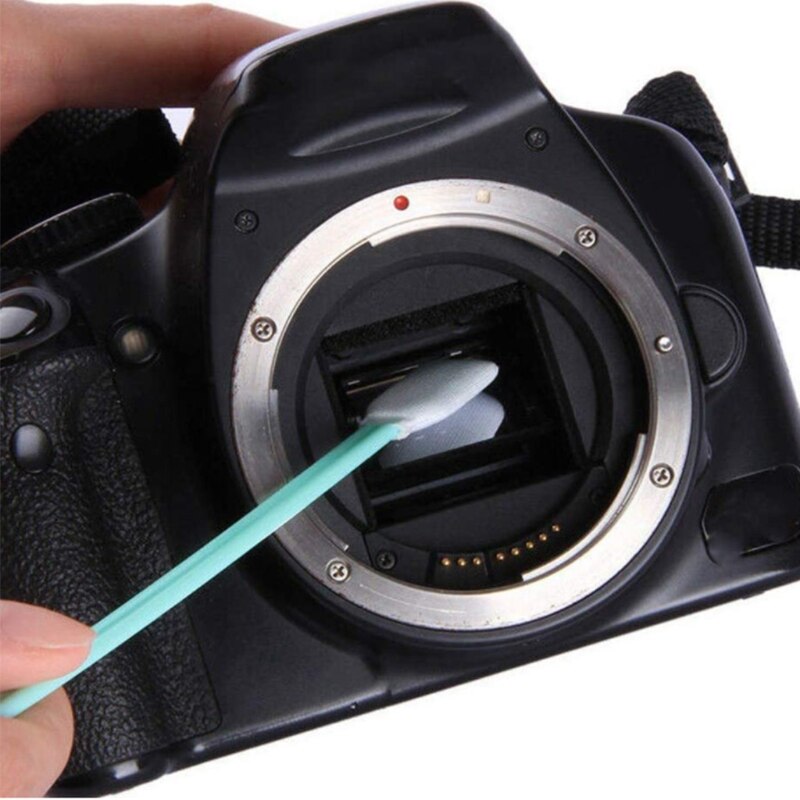 Hisopos de algodón de limpieza para cámara Digital, accesorio con filtro de 6 15mm, D-SLR CMOS CCD, hisopos de algodón de limpieza con Sensor húmedo, suministros de limpieza para cámara