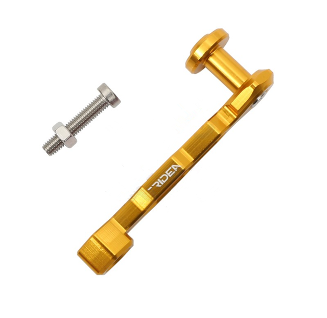 Birdy 2 birdy 3 bicycle chain hook to prevent falling chain tensioner tail hook ridea: gold