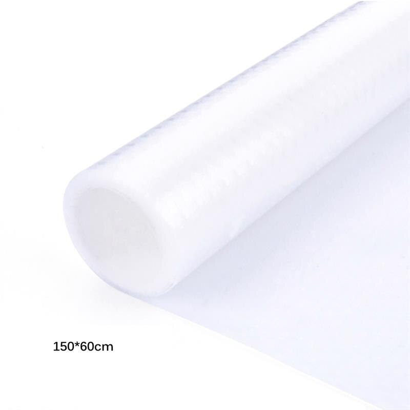 Posliini vedenpitävä keittiön pöytä matto laatikko kaappi hylly vuoraukset liukumaton kaappi tabletti kodin järjestelytarvikkeet: 150 x 60cm