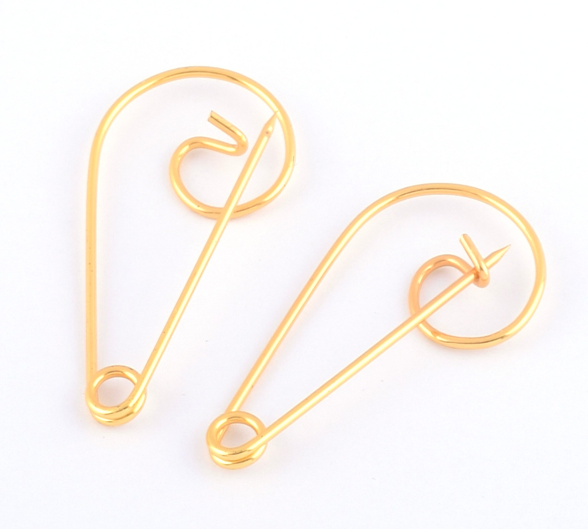 10 Stuks 56Mm Goud Pinnen Veiligheidsspelden Groter Veiligheidsspelden Kilt Pins Broches Brief Bar Pins Kleding Accessoires Diy naaien