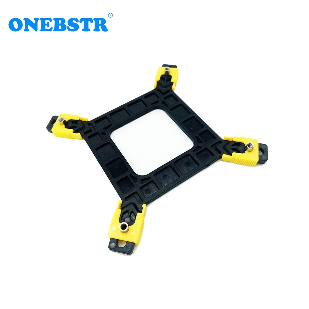 Multi-Platform LGA775/115X/1366 CPU Backplane Desktop Computer Common Backplate Cooler Bracket Pitch