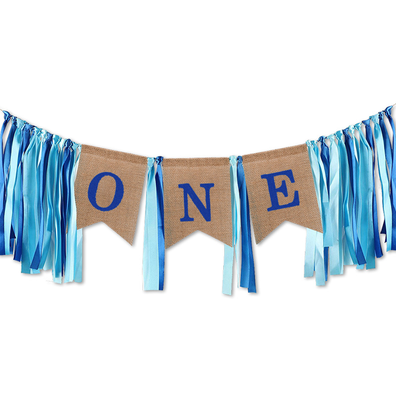 One Year Disposable Tableware 1st Birthday Plates Kids Happy Birthday Banner 1 One Year First Birthday Boy: light yellow