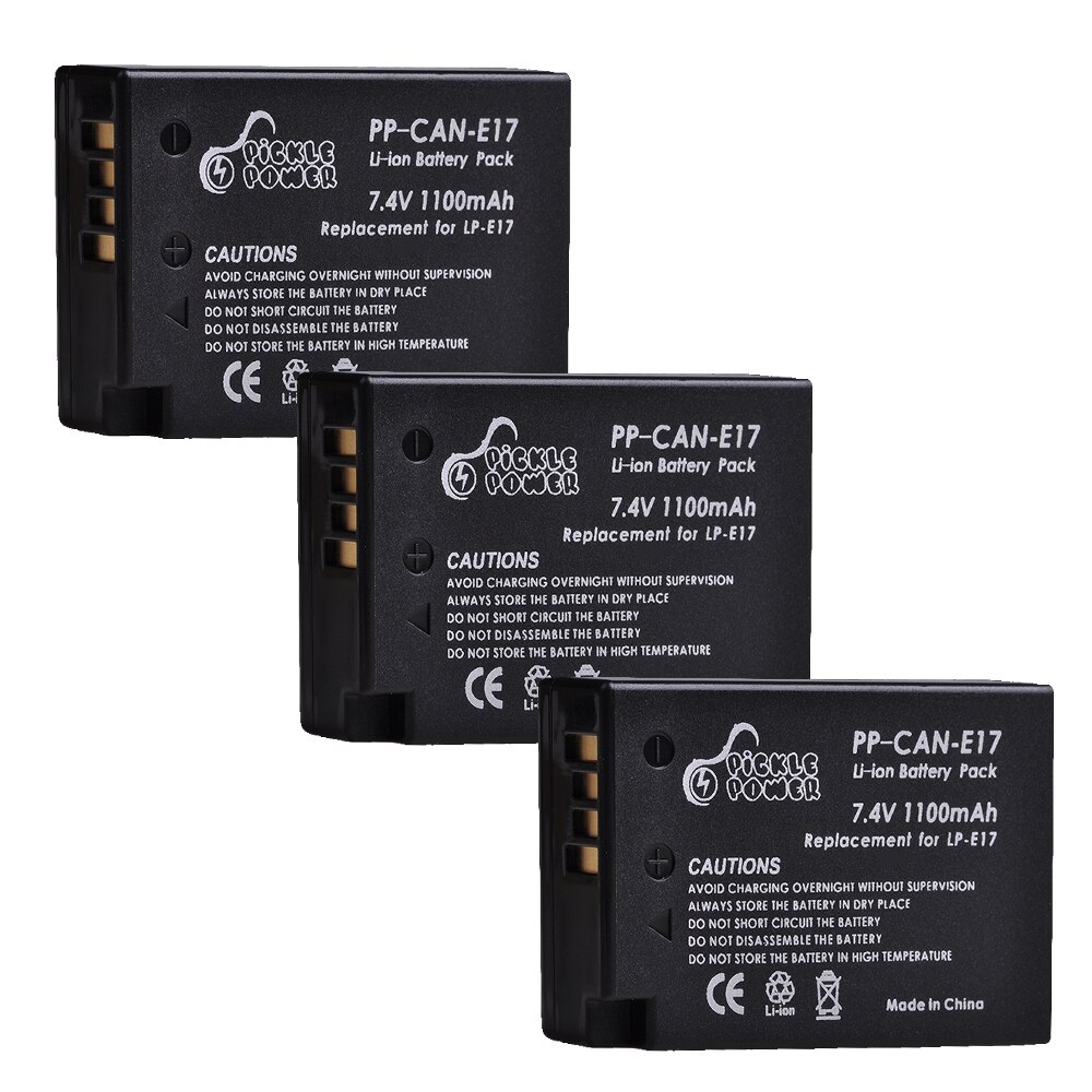 LP-E17 LPE17 Batterij En Led Usb Dual Charger Voor Canon Eos 200D M3 M6 750D 760D T6i T6s 800D 8000D kus X8i: 3 battery