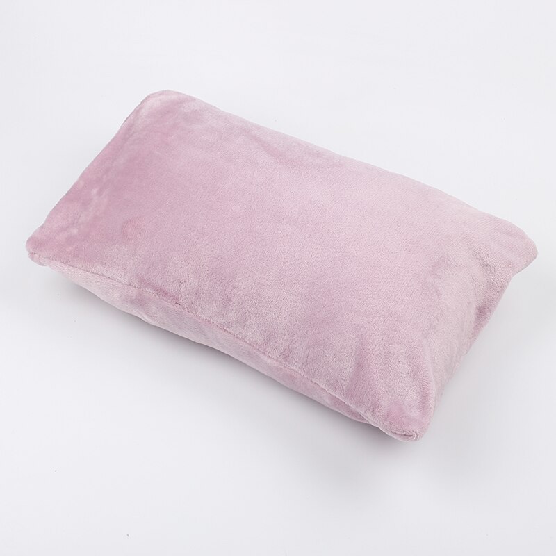 Petit oreiller avec taie d'oreiller doux et noyau complet, pour adulte, repose-sieste, petit oreiller de sommeil, envoyer un sac de rangement en