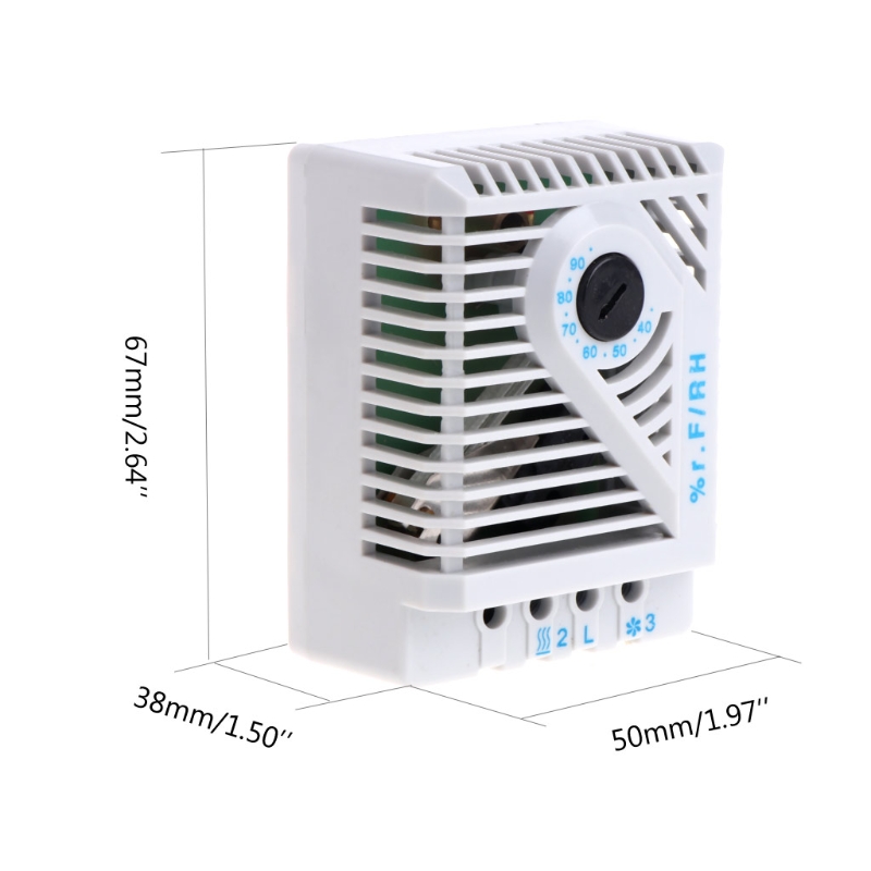 Mechanische Hygrostat Feuchtigkeit Controller Verbinden Fan Heizung für Schrank MFR012
