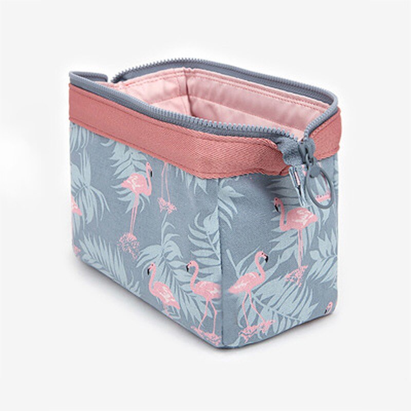 Cosmetische Tas Vrouwen Mode Waterdichte Flamingo Makeup Tassen Travel Organizer Toilettas Kits Draagbare Cosmetica Gevallen