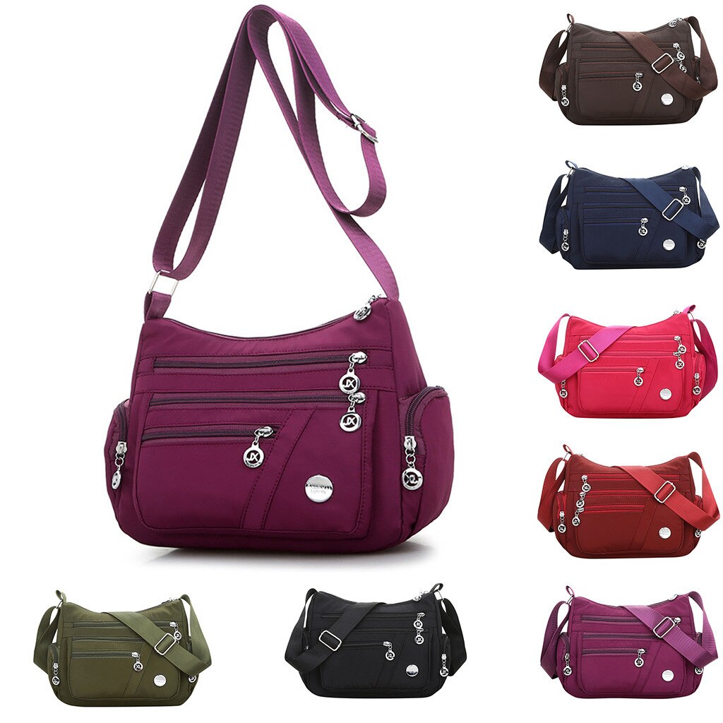 35# Women Messenger Bags for Women Waterproof Nylon Handbag Female Shoulder Bag Ladies Crossbody Bags bolsa sac a main