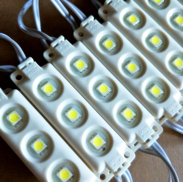 3led SMD 5050 Injection Led Module DC12V Waterproof IP65 Blue LED Advertise letter led Sign Lights