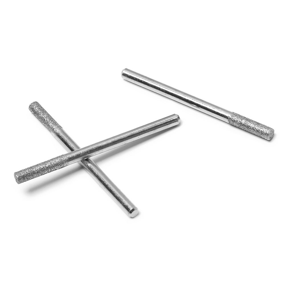 5pcs 3/4/5mm Burr Stone Fits 1453 Craftsman Micro-carving Needle Diamond Chainsaw Sharpener Abrasive Tools Chainsaws Sharpening