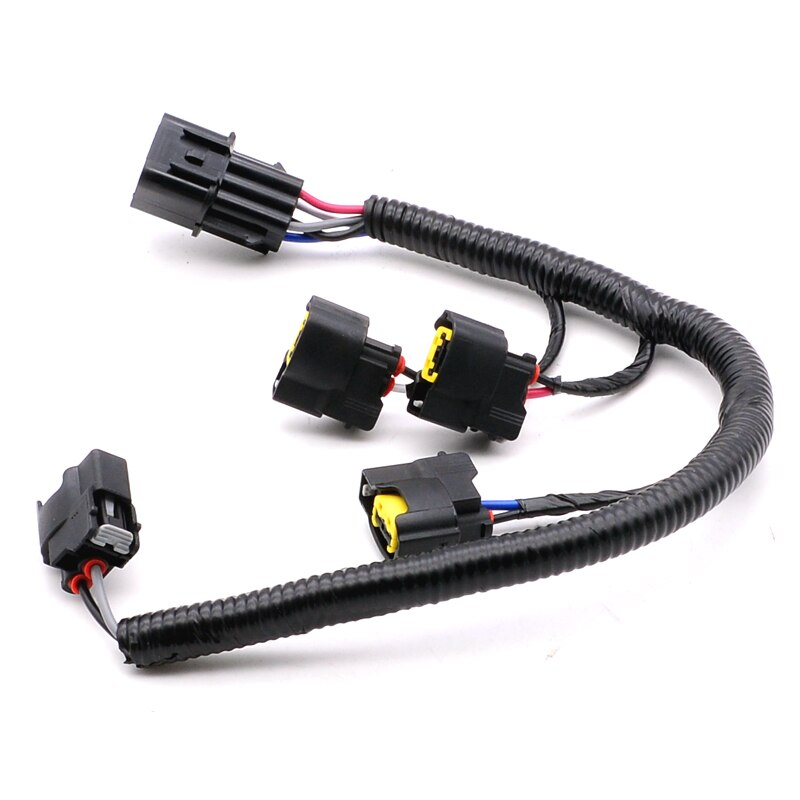 Car Ignition Coil Cable Plug Extension Wire Harness For Kia Rio Soul Ceed Cerato Spectra Forte Rondo Hyundai Elantra Accent 1.6L