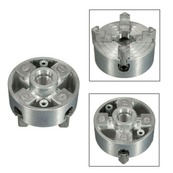 Mini Metal 4 Jaw Lathe Chuck Lathe Accessory Z011A 65x12mm TB