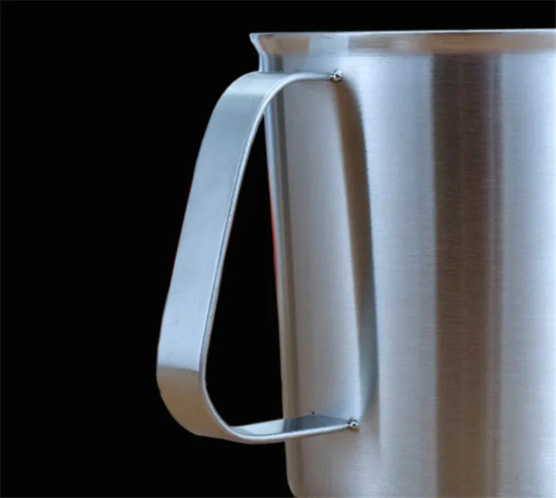 304 Stainless Steel Measuring Liquid Measuring Cups Cup with Inner Scale Kitchen Scale Cup Pull Flower Cup Kitchen Tools