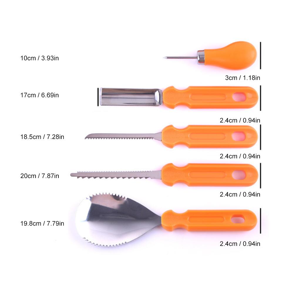 14Pcs Pumpkin Carving Tool Kit Easily Carve Sculpt Halloween Tools Supplies Sculpting Decorating Tools Kit