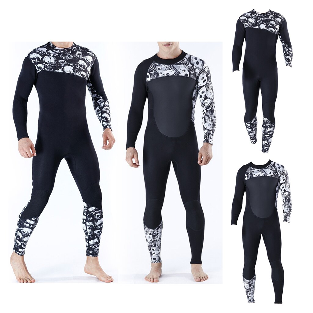 Wetsuits Mens 3MM Neoprene Scuba Diving One Piece Spearfishing Full Wet Suit