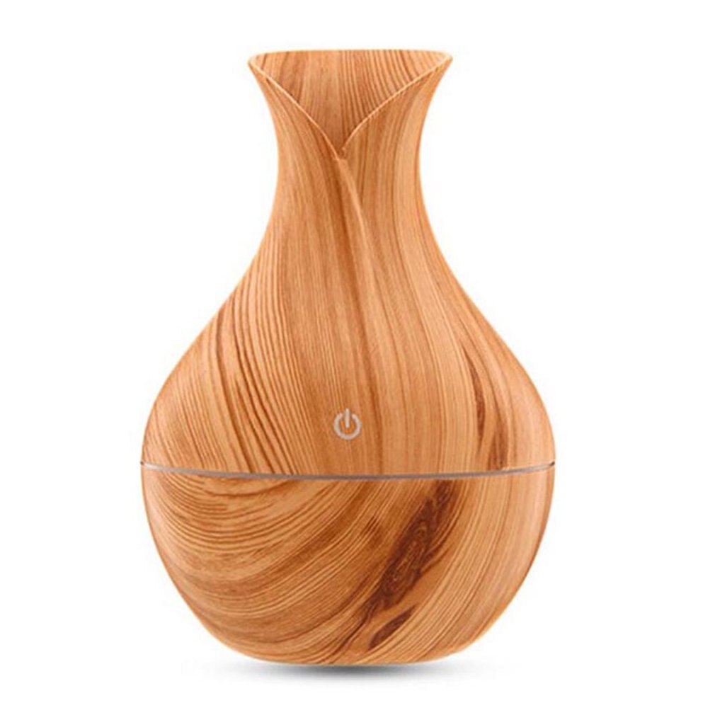 Humidificador Usb de aromaterapia de grano de madera, purificación de aire, aceites esenciales, difusor de Aroma, grano para el hogar: 04