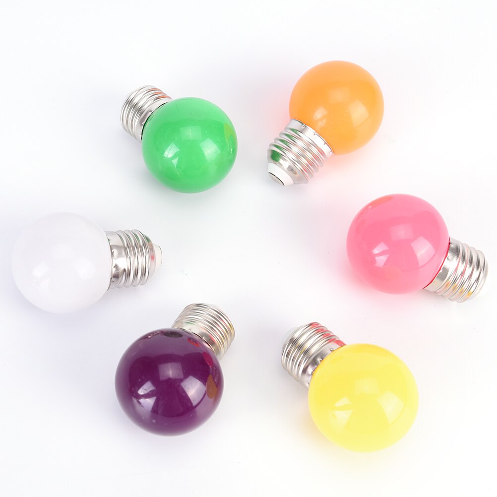 Värikäs maapallolamppu  e27 led -palkkivalo 3w valkoinen punainen sininen vihreä keltainen oranssi vaaleanpunainen lampun valo smd kodin valaistus