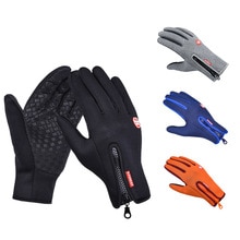 Unisex waterdichte winter warme heren ski snowboard motorrijden touchscreen sneeuw vrijetijdshandschoenen