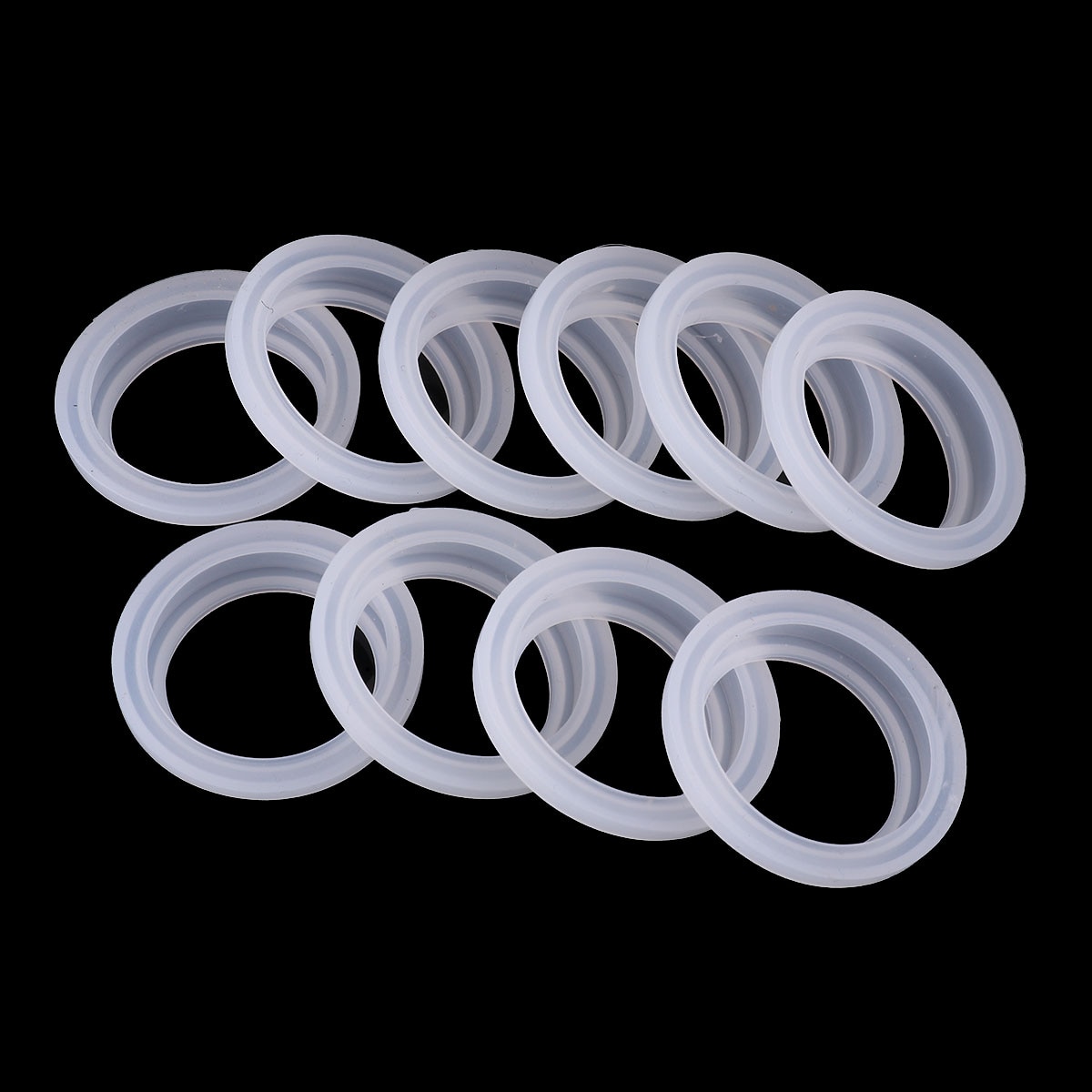 10Pcs Silicone Sealing O Rings Outdoor Vacuum Thermos Bottles Sealing Ring Pad Fasteners Bottle Cover Cup Lid Seal Rings