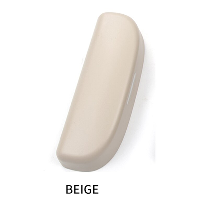 Estuche de almacenamiento para gafas de sol de coche, caja con pequeño cambio para Toyota RAV4: Beige